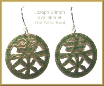 Brinton Olive Tranquility Earrings