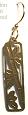 Brinton Bronze Bamboo Earrings