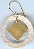 Brinton Mixed Circle/Square Earrings