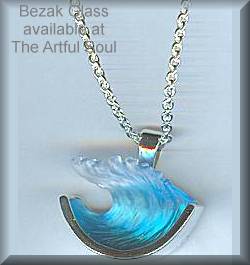 Bezak Sterling Medium Wave Pendant