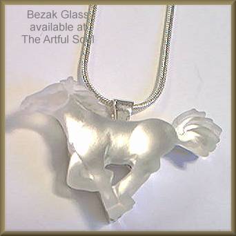 Bezak SS Spirit Horse Pendant