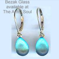 Bezak 14ky Blue Earring Drops