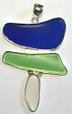 Charles Albert Beach Glass Pendant