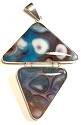 Charles Albert Art Glass Pendant