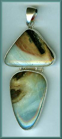 Charles Albert Amazonite Pendant