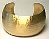 Charles Albert Alchemia Hammered Bubble Cuff