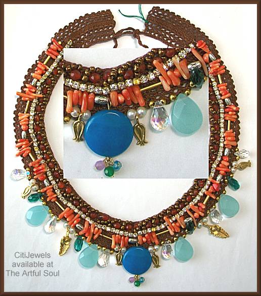 Turkish Woven Collar In Pink