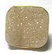 Turkish Champagne Drusy Brass Adjustable Ring