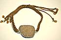 Turkish Tan Drusy Macrame Bracelet