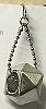 Sue Cox Silver Bead Dangle Earrings