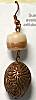 Sue Cox Copper Bead Earrings