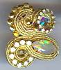 Csengeri Golden Lake CLIP Earrings