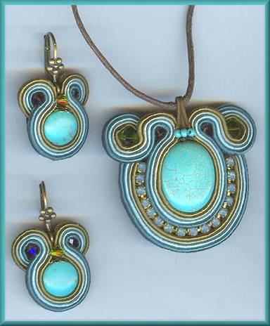 Csengeri Portofino Necklace/Earrings Set