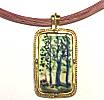 Diane Eldreth Chute Reversible Grove of Trees Pendant