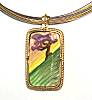 Diane Eldreth Chute Reversible Tree/Abstract Pendant