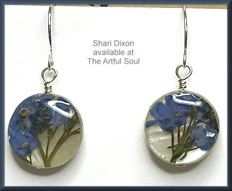 Shari Dixon Forget Me Not Earrings