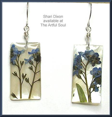 Shari Dixon Forget Me Not Earrings
