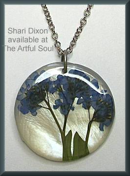 Shari Dixon Forget Me Not Necklace