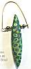 Judy Dunn Shibori Minty Green Earrings