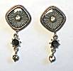 Mars & Valentine Carbon Earrings
