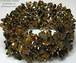 Enchanted Brown Flat Bracelet