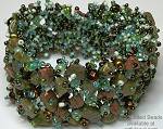Enchanted Seafoam/Brown Flat Bracelet