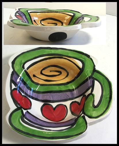 Nicole Engblom CoffeeCup Bowl