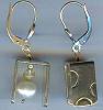 FAI Pearl Citrine Earrings