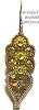 Femmes Fragiles Olive/Bronze Sparkling Earrings