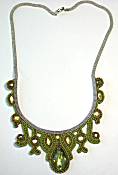 Femmes Fragiles Olive/Bronze Necklace