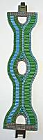 Femmes Fragiles Turquoise/Green In-And-Out Bracelet