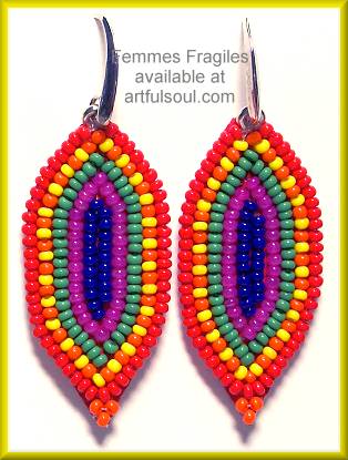 Femmes Fragiles Rainbow Earrings