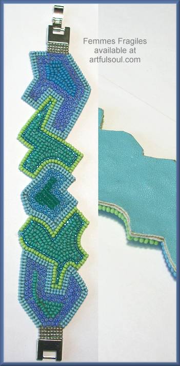 Femmes Fragiles Turquoise/Green Bracelet