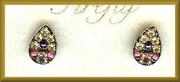 Firefly Mosaic Post Earrings - Jonquil
