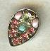 Firefly Mosaic Post Earrings - Rose