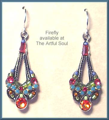 Firefly Parisian Bright Multi Earrings