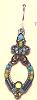 Firefly Graceful Mosaic Olivine Earrings