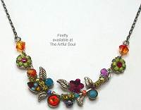 Firefly Petite Scallop Flower Necklace