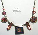 Firefly La Dolce Vita Padparadscha Necklace