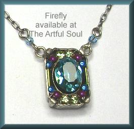 Firefly Light Turquoise Petite Pendant