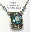 Firefly Light Turquoise Petite Pendant