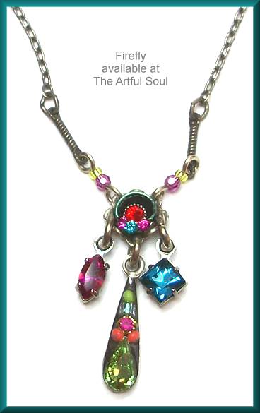Firefly Delicate Roulette Necklace