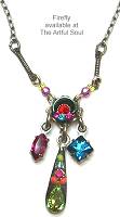 Firefly Delicate Roulette Necklace