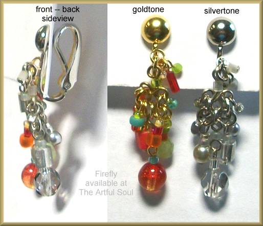 Earrings Converted to Clip-On