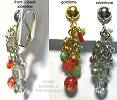 Earrings Converted to Clip-On