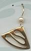 Finestkind Gold Triangle Earrings