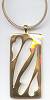 Finestkind Gold Vermeil Rectangular Pendant