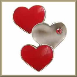Finders Key Purse Clip Heart String (retired)