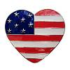 Finders Key Purse Clip American Heart (retired)