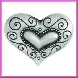 Finders Key Purse Clip Heritage Heart